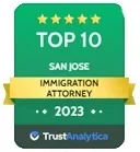 Trust Analytics Top 100 Immigration Attorney